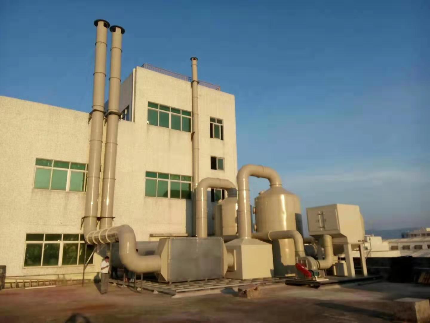 塑膠廠廢氣、粉塵治理案例